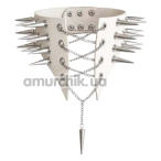 Чокер Art of Sex Ariadne Leather, белый - Фото №1