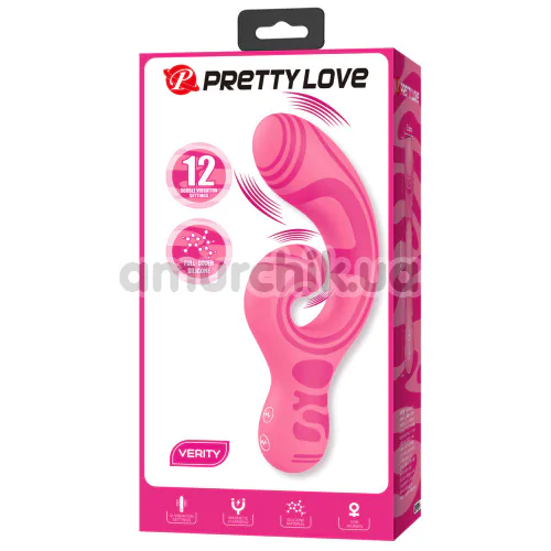 Вибратор Pretty Love Verity, розовый