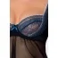 Комплект Passion Free Your Senses Gisele Chemise чёрный: пеньюар + трусики - Фото №3