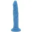 Фалоімітатор Get Real Happy Dicks 7.5 Inch Dong, блакитний - Фото №1