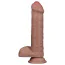 Фаллоимитатор Dual-Layered Silicone Nature Cock LV411043, светло-коричневый - Фото №3
