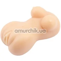Мастурбатор T-Skin Fire A Gun Vicky's Big Tit Stroker, тілесний - Фото №1