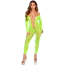 Комбинезон Leg Avenue Exotic Snake Crotchless Bodystocking, салатовый - Фото №1
