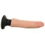 Вібратор King Cock Vibrating Cock 21.6 см, тілесний - Фото №4