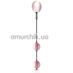 Вагинальные шарики Rosy Gold Nouveau Kegel Balls, розовые - Фото №1