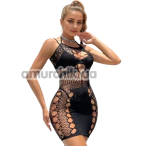 Платье Star Night Princess Hollow Net Dress, черное - Фото №1