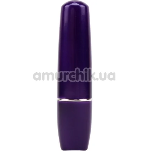 Кліторальний вібратор Vagina Lipstick Massage, фіолетовий