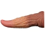 Фаллоимитатор Dual-Layered Silicone Nature Cock LV411018, коричневый - Фото №10