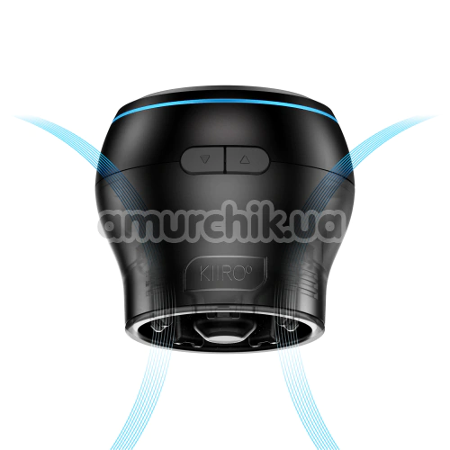 Набор Kiiroo Interactive Suction Device + Stroker: интерактивная насадка PowerBlow + мастурбатор Kiiroo Feel Pocket Male Masturbator PBC (Crystal Texture)