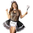 Костюм горничной JSY Sexy Lingerie P61106, черный: боди + юбка + головной убор + метелка - Фото №1