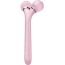 Ультразвуковой массажер для лица Geske Sonic Facial Roller 4 in 1, светло-розовый - Фото №3