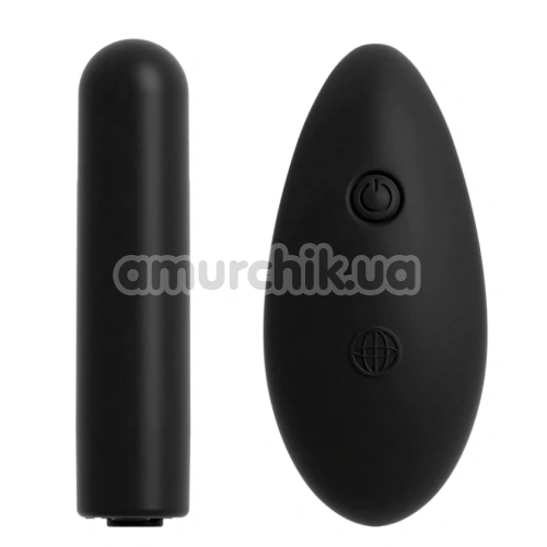 Трусики з анальною пробкою з вібрацією HookUp Panties Remote Princess Panty, чорні