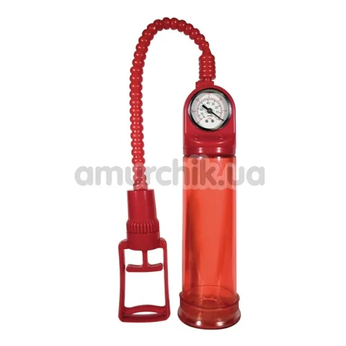 Вакуумная помпа Pump Master Mighty Red, красная - Фото №1