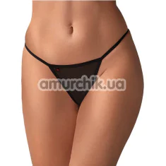Трусики-стринги Obsessive 2321947, чёрные - Фото №1