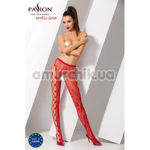 Колготки Passion Free Your Senses S008, красные