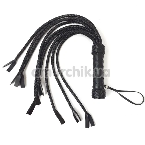 Флоггер Art of Sex Cat Flogger, черный - Фото №1