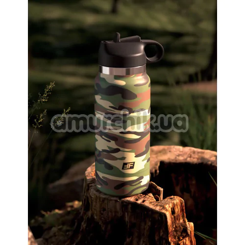 Мастурбатор PDX Plus Fap Flask Happy Camper, камуфляжный