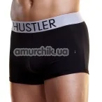 Трусы-боксеры мужские Logo Elastic Microfiber Trunk черные (модель MH1) - Фото №1