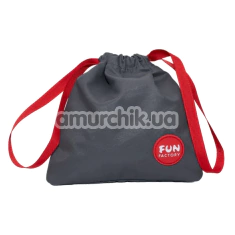 Сумка для хранения секс-игрушек Fun Factory Toy Bag S, серая - Фото №1