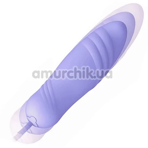 Віброяйце з підігрівом Zalo Temptation Pre-Heating Bullet Thruster, фіолетове