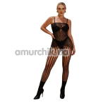 Комбинезон Star Night Dress Stripes Bodystocking, черный - Фото №1