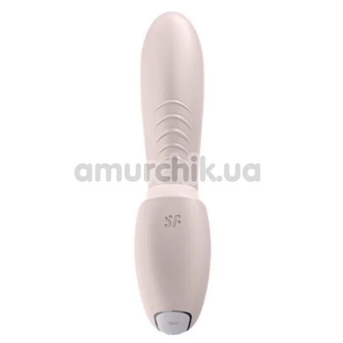 Вібратор з вакуумним стимулятором Satisfyer Sunray, рожевий