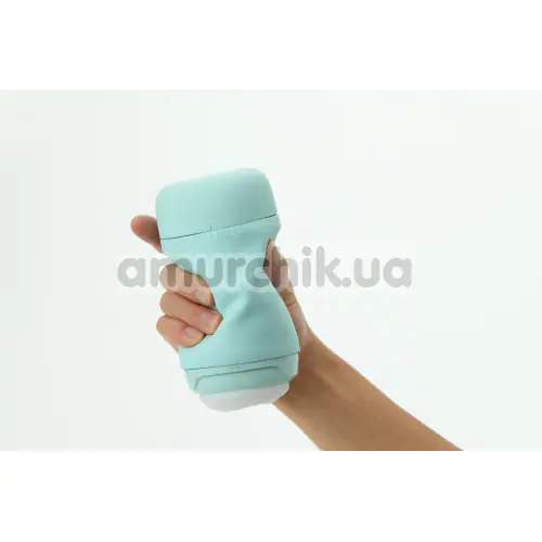 Мастурбатор Tenga Puffy Mint Green, бирюзовый