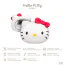 Ультразвуковой массажер-маска для лица Geske Sonic Warm & Cool Mask 8 in 1 - Hello Kitty Head, белый - Фото №4