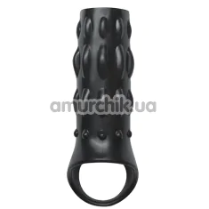 Насадка на член Renegade Reversible Power Cage, черная - Фото №1
