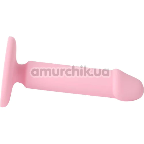 Анальная пробка Silicone Dildo Anal Plug Medium, розовая
