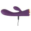 Вібратор Super Soft Double Layer Silicone Rabbit Vibrator, фіолетовий - Фото №12