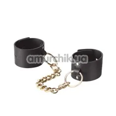 Наручники Bijoux Indiscrets Maze Wide Cuffs, черные - Фото №1