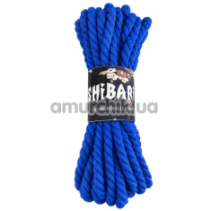 Мотузка Feral Feelings Shibari Cotone 8 м, синя - Фото №1