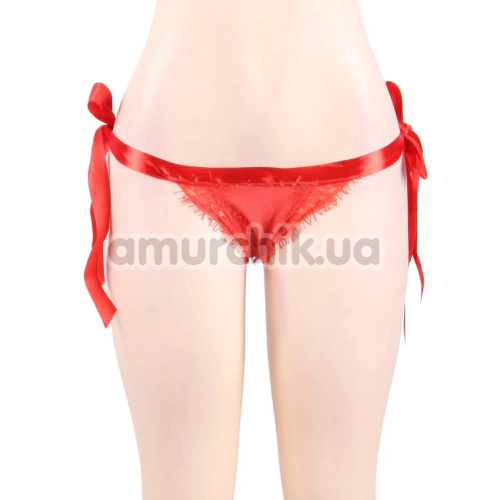 Трусики Star Night Sexy Lace-up, червоні