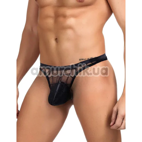 Трусы-стринги мужские Star Night Mesh Net Male G-String, черные