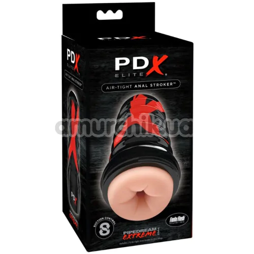 Анус-мастурбатор PDX Elite Air Tight Anal Stroker, телесний