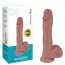 Фалоімітатор Natural Play Silicone Dildo D5, тілесний - Фото №8