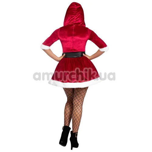 Костюм новорічний Leg Avenue Mrs Claus Costume, червоний: сукня + пояс