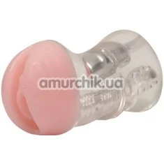 Мастурбатор с вибрацией Vibrating Lady Masturbator, телесный - Фото №1