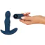 Вибростимулятор простаты с ротацией Anos Finest Butt Wear RC Rotating Prostate Plug With Vibration, синий - Фото №10
