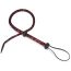 Плеть Liebe Seele Victorian Garden Lace and Vegan Leather Bull Whip, красно-черная - Фото №1