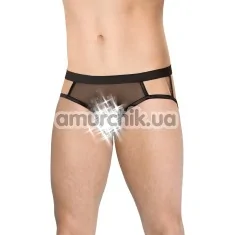 Мужские трусы с открытыми ягодицами Mens Briefs 4521, черные - Фото №1