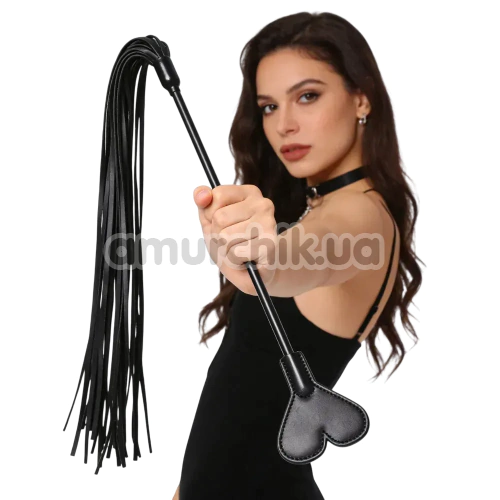 Стек з флогером DS Fetish Paddle, чорний