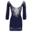 Комплект Minikleid und String 2716771 чёрный: платье + трусики-стринги - Фото №4