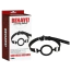 Кляп Behave! Luxury Fetish Silicone O-Ring Gag 2-Inches Diameter, чорний - Фото №4