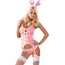 Костюм кролика Obsessive Bunny, рожевий - Фото №3