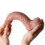 Фалоімітатор Crushious Inviktus 8.5, тілесний - Фото №5