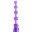Анальний ланцюжок з вібрацією Pleasure Beads фіолетовий - Фото №2