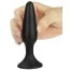 Анальна пробка Lovetoy Lure Me Butt Plug Slim S, чорна - Фото №5