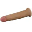 Вибратор с ротацией Dual-Layered Silicone Nature Cock LV410211, телесный - Фото №6
